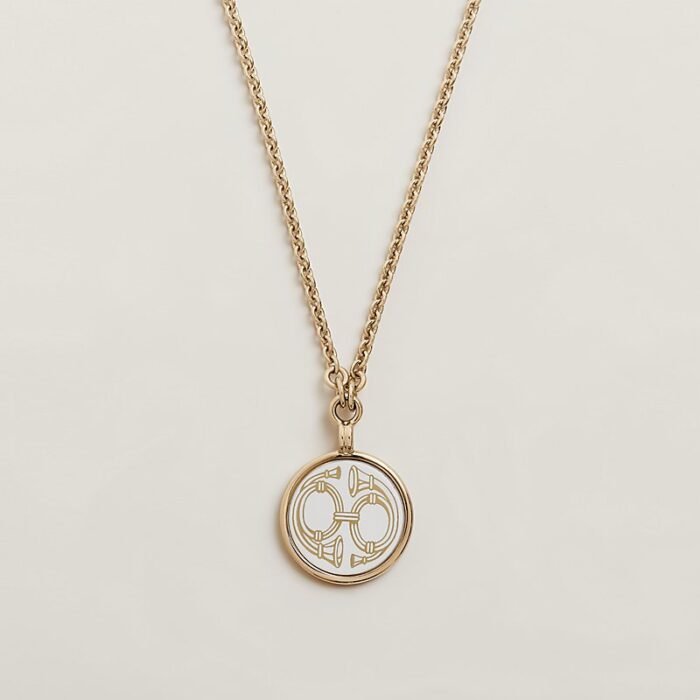 Medaille Bijou Deux Cors necklace, small model