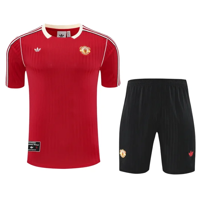 25/26 Manchester United short-sleeved training suit