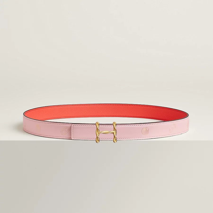 H Torsade belt buckle & Herm??s sur Mer reversible leather strap 24 mm