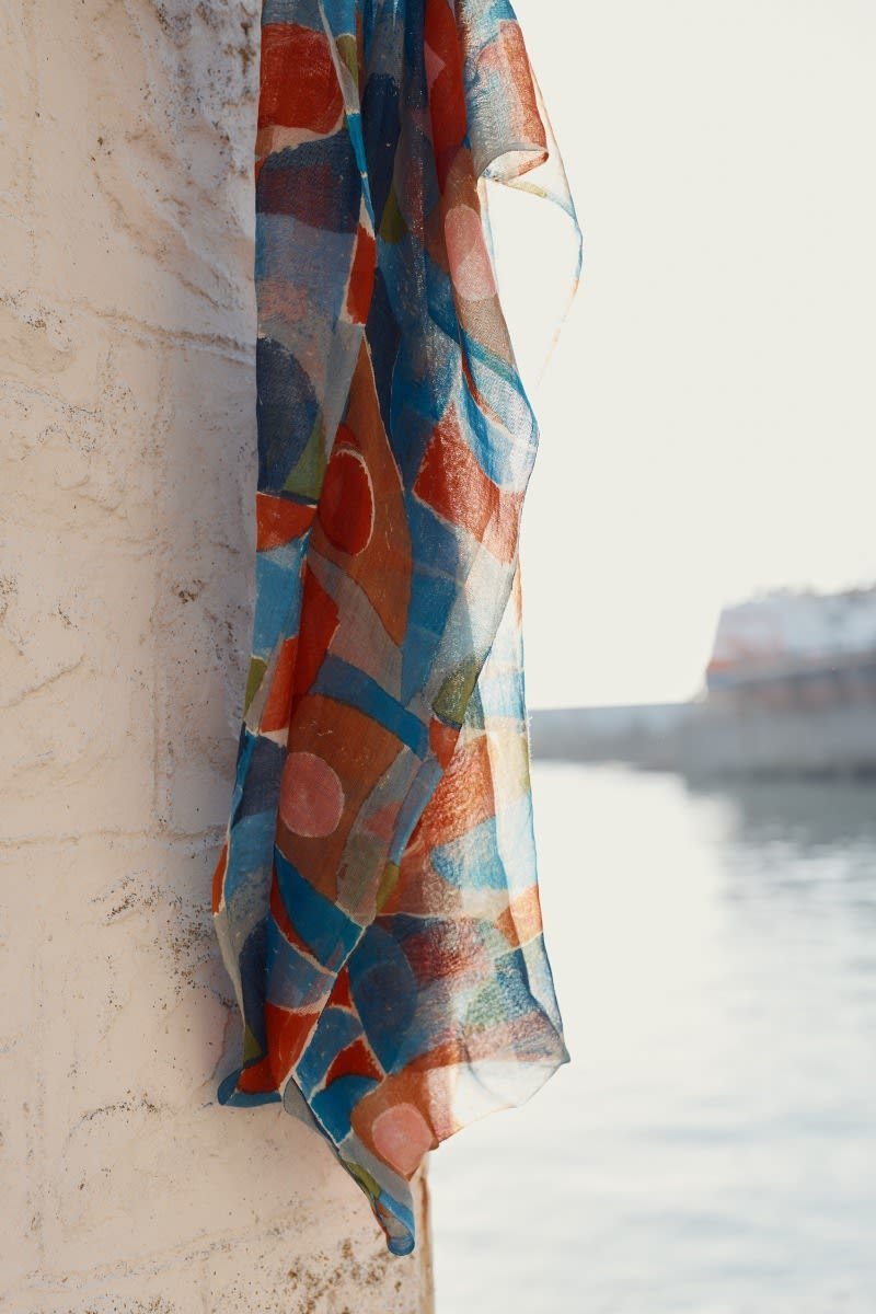Pretty Printed Scarf