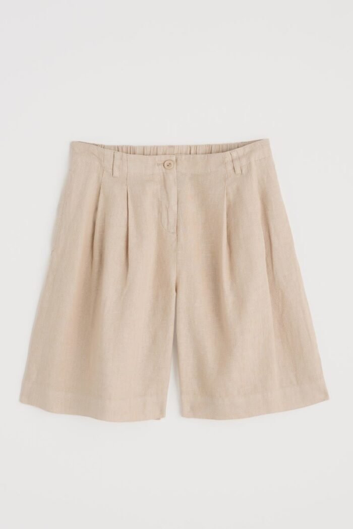 Clover Bloom Linen Shorts