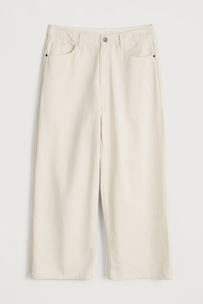 Barnes Wide Leg Crop Jeans