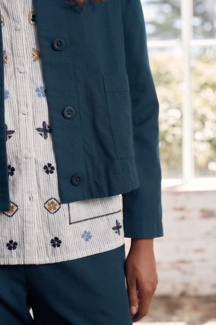 Carnon Downs Jacket in GOTS-Certified Organic Cotton