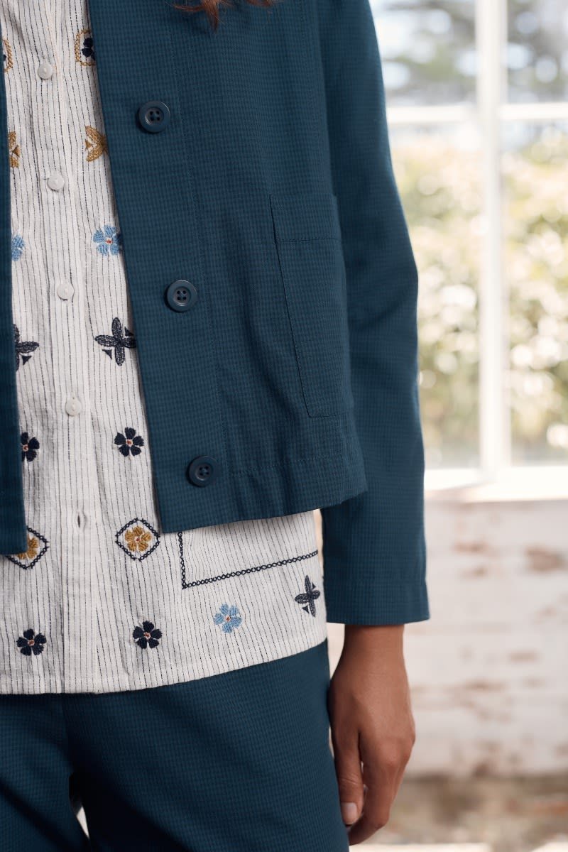 Carnon Downs Jacket in GOTS-Certified Organic Cotton