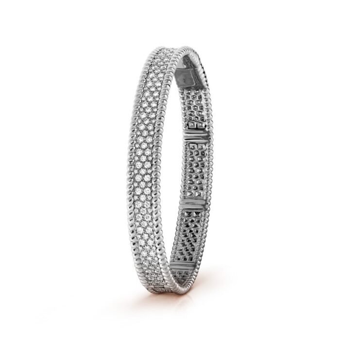 Perlee diamonds bracelet, 3 rows, medium model