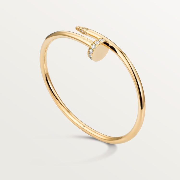 Juste un Clou bracelet, classic model, diamonds