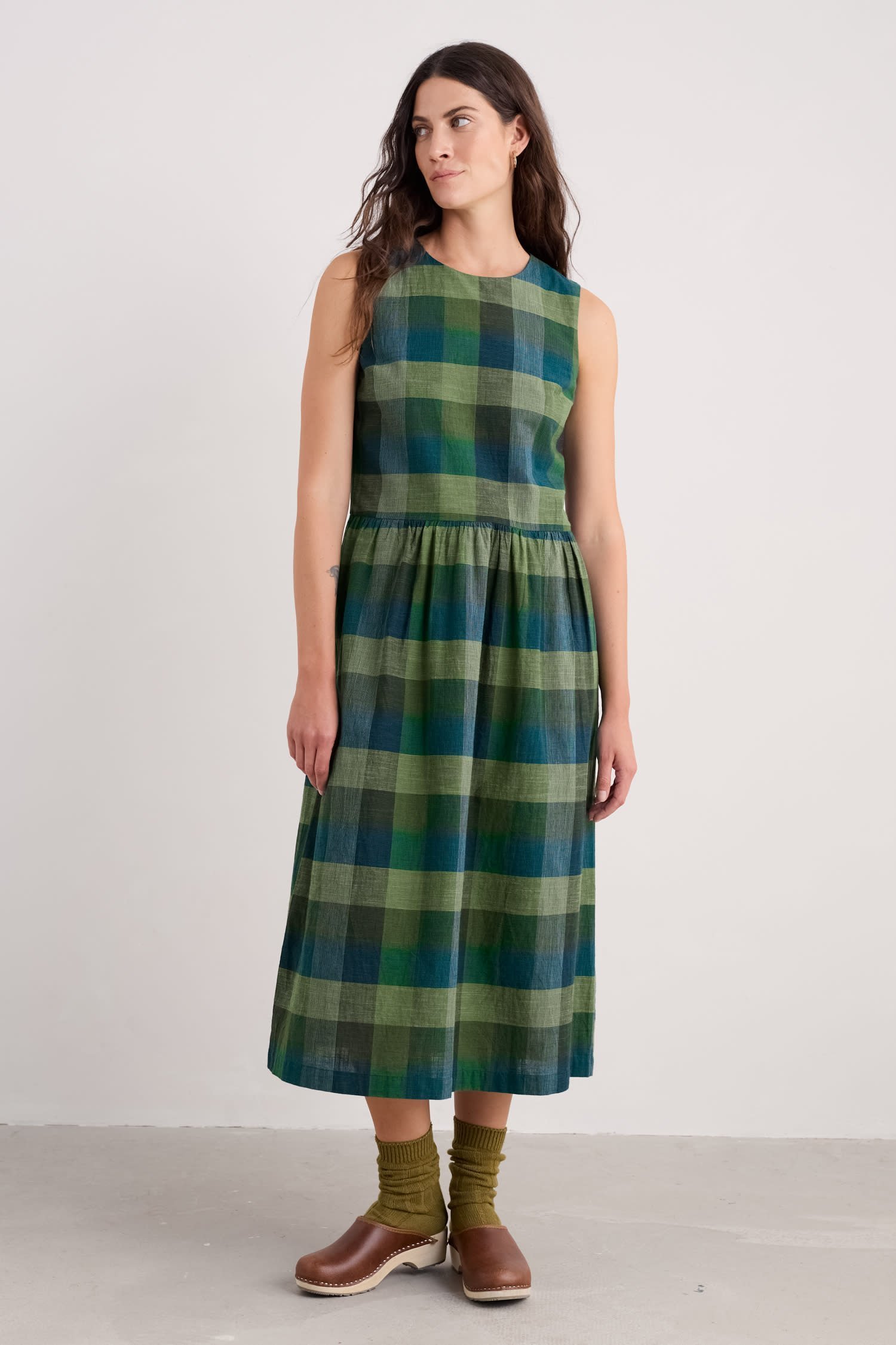 Brouse Sleeveless Dress in GOTS-Certified Organic Cotton
