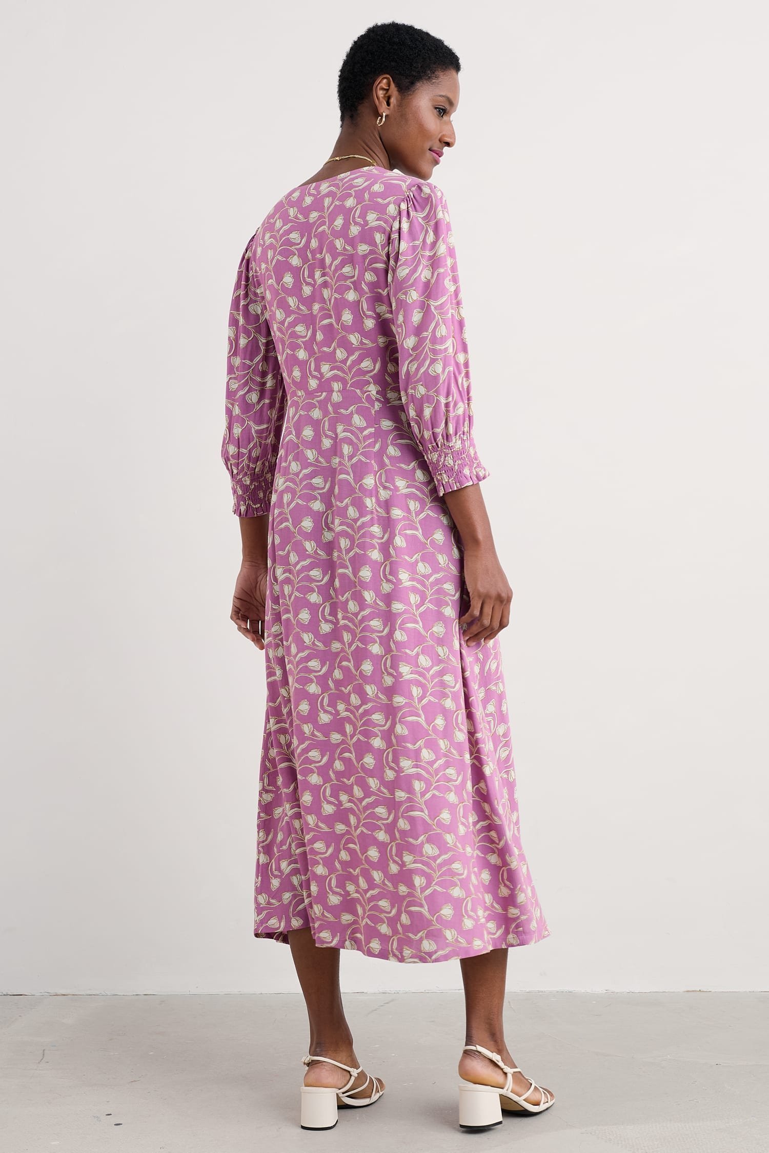 Bell Gable Above-Ankle Dress