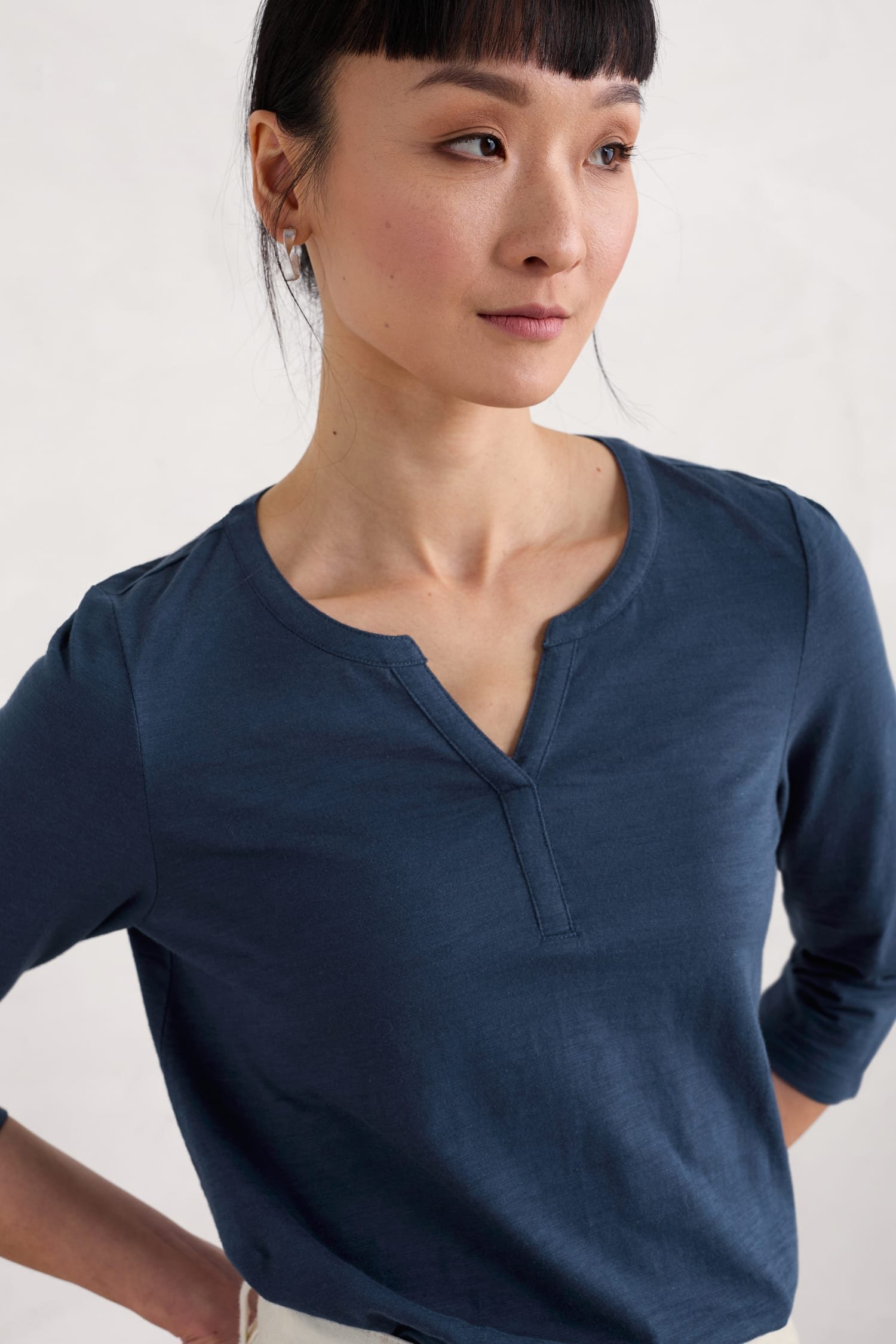 Carlyon Top in GOTS-Certified Organic Cotton Jersey