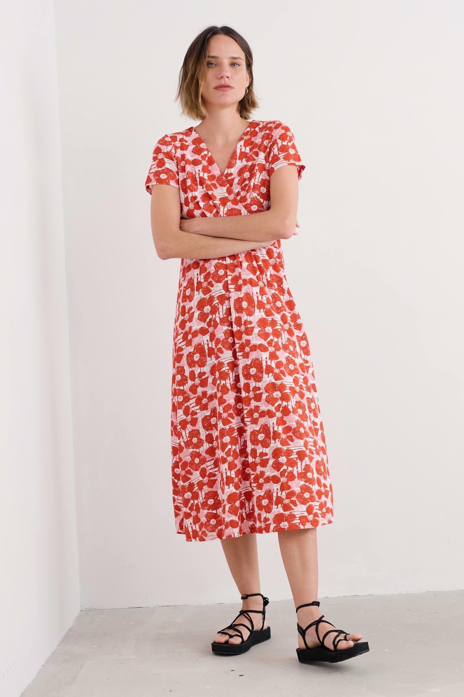 Chapelle Dress in GOTS-Certified Organic Cotton Jersey
