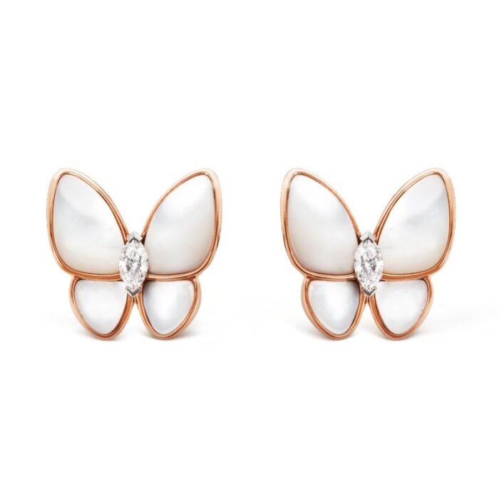 Two Butterfly earrings