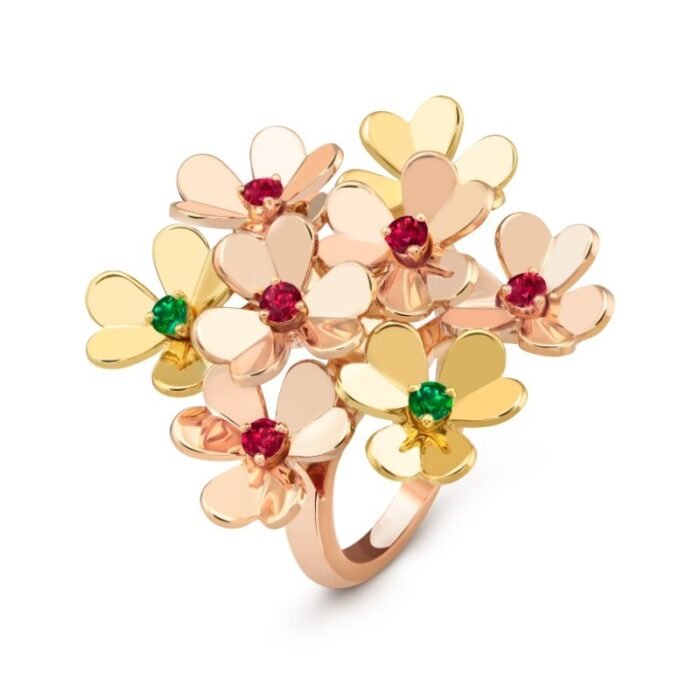 Frivole ring, 8 flowers