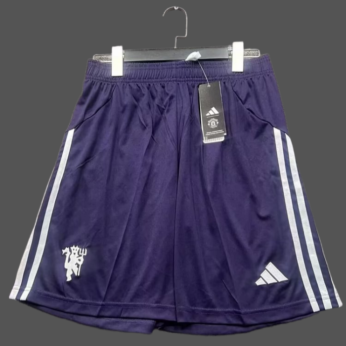 Fan version 25/26 Manchester United Away Shorts
