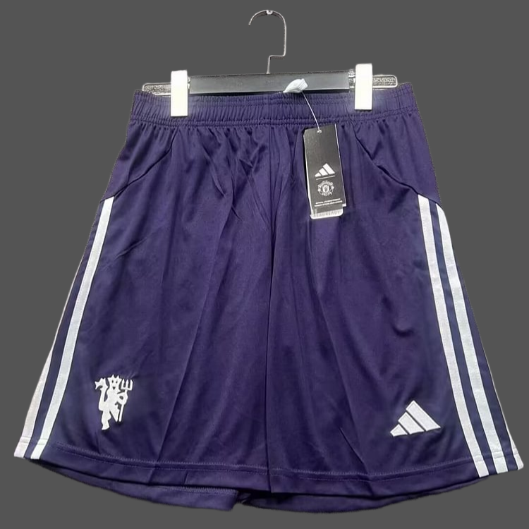 Fan version 25/26 Manchester United Away Shorts